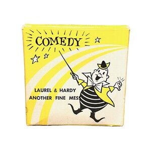 Laurel & Hardy Another Fine Mess 8mm Special Series Brumberger Safety Films